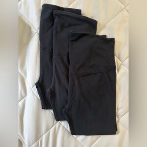 J. Crew black maternity leggings size Large